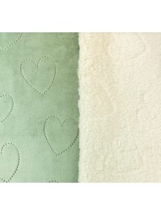 Szívecske Plüss Teddy-zsálya