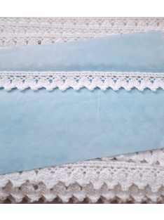  Pamut alapú horgolt csipke-háromszög mintás szegély