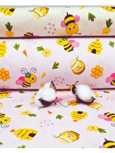 Méhecskék-rózsaszín (240 cm széles)