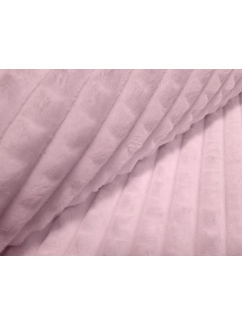 Jacquard Léda – Prémium minky anyag-babarózsaszín