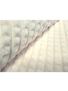 Jacquard Léda – Prémium minky anyag- fehér