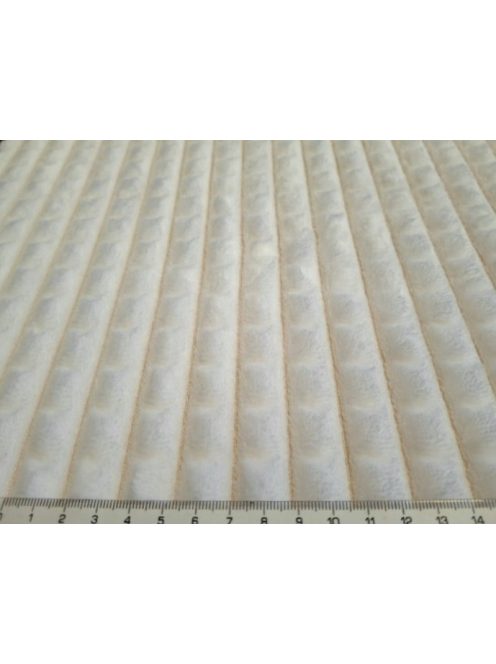 Jacquard Léda – Prémium minky anyag- fehér