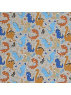 Bolyhos futter - Happy dínó- narancs