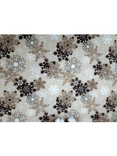 Bézs és barna csoda  hópelyhek