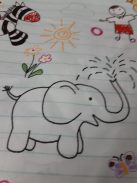 Pruhované klinmi zebry na modrom podklade