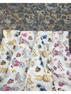 Foxi a Szimba, v šedej a zlatej farbe (šírka 240 cm)