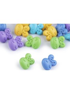   Masnis nyuszi műanyag gyermek gomb- 28"-es /1 csomag-10 db/