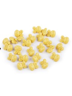   Masnis nyuszi műanyag gyermek gomb- 28"-es /1 csomag-10 db/