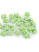 Masnis nyuszi műanyag gyermek gomb- 28"-es /1 csomag-10 db/