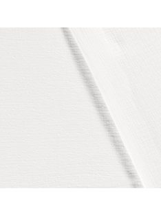 Dupla géz/muszlin pöttyös -fehér 