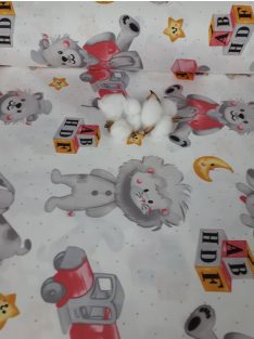 Foxi a Szimba, v ružovej farbe (šírka 240 cm)