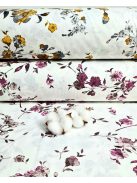 Élénk virágok - mályva (240 cm széles)