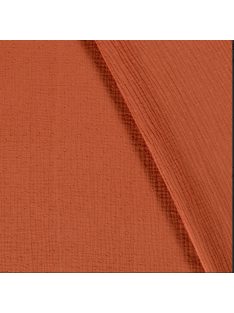 Dupla géz/muszlin pöttyös -vörös