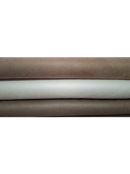 Rugalmas velur plüss-bézs