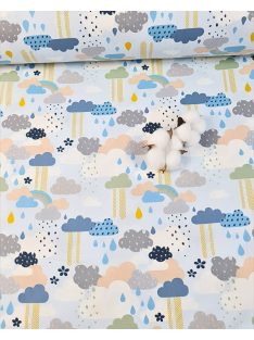 Abstraktné pruhy - hnedé (šírka 240 cm)