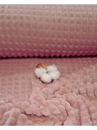 Jacquard Léda – Prémium minky anyag-mályva