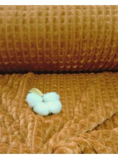 Jacquard Léda – Prémium minky anyag-arany