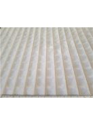 Jacquard Léda – Prémium minky anyag-tört fehér
