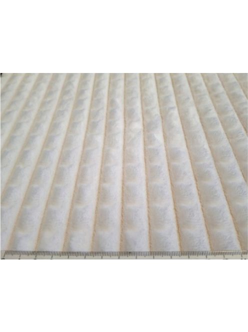 Jacquard Léda – Prémium minky anyag-tört fehér