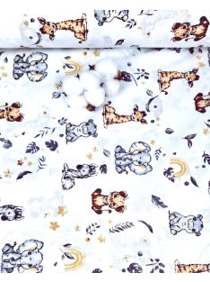 Abstraktné pruhy - hnedé (šírka 240 cm)