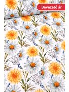 Margarétás vízlepergető textil