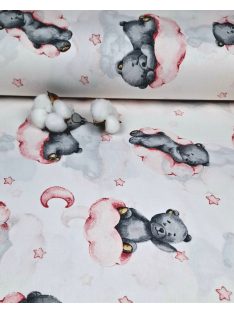 Mackók -rózsaszín(240 cm széles)