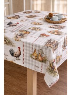 Farmház-vízlepergető textil