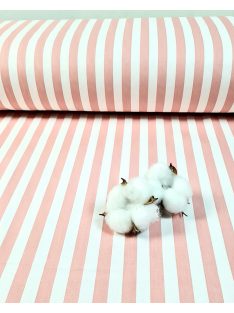 Csíkos - fehér - mályva (240 cm széles)