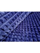 Jacquard Léda – Prémium minky anyag-királykék