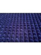 Jacquard Léda – Prémium minky anyag-királykék