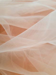 Extra széles, elasztikus tüll-fahéj