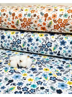 Gyönyörű virágos - narancs (240 cm széles)