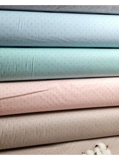 Apró pöttyös - menta zöld (240 cm széles)