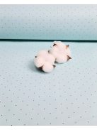 Apró pöttyös - menta zöld (240 cm széles)