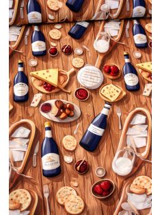 Boros csemegék vízlepergető textil