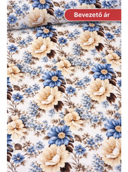 Kékben vízlepergető textil