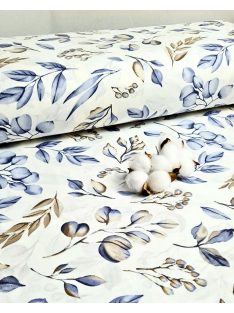 Őszi vidám levelek - szilvakék (240 cm széles)