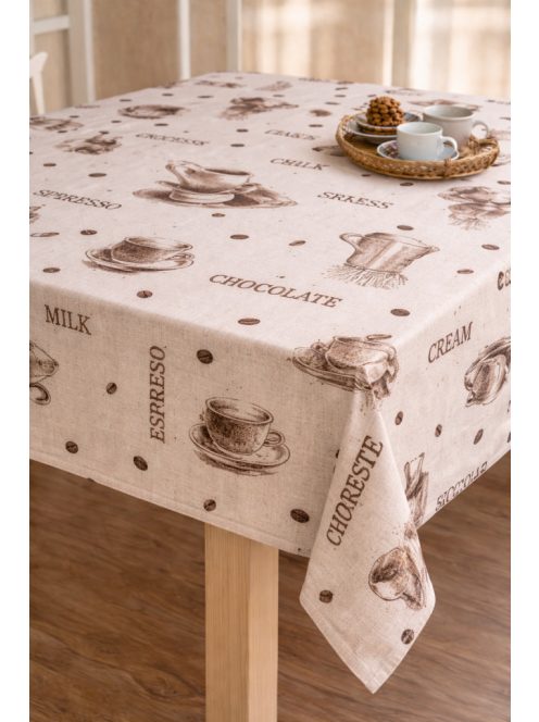 Kávé,csokoládé vízlepergető textil