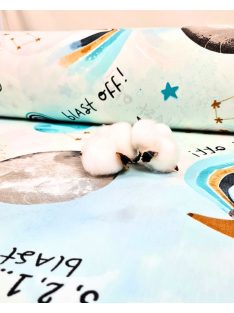 Mesačný svet – modrý (šírka 240 cm)