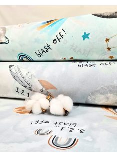 Mesačný svet – modrý (šírka 240 cm)