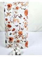 Virágos - narancs (240 cm széles)