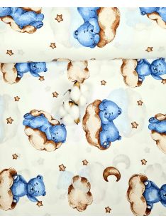 Mackók -kék(240 cm széles)