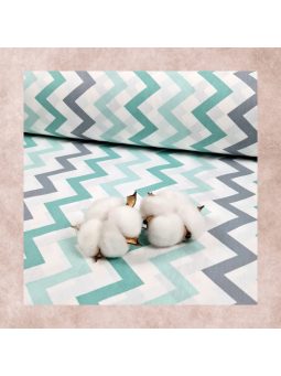 Pöttyös- csíkos-kockás 240cm pamutvászon